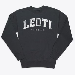 Leoti Kansas Urban Vibe Premium Crewneck Sweatshirt