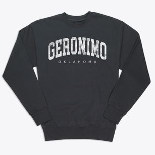 Geronimo Oklahoma Urban Vibe Premium Crewneck Sweatshirt