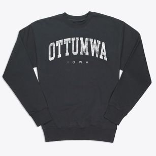 Ottumwa Iowa Urban Vibe Premium Crewneck Sweatshirt