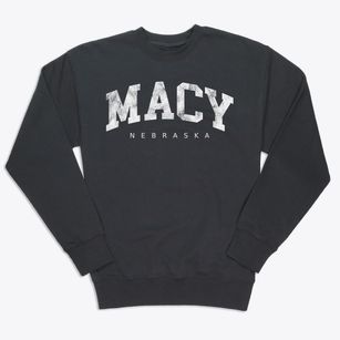 Macy Nebraska Urban Vibe Premium Crewneck Sweatshirt