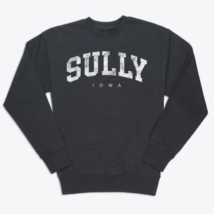 Sully Iowa Urban Vibe Premium Crewneck Sweatshirt