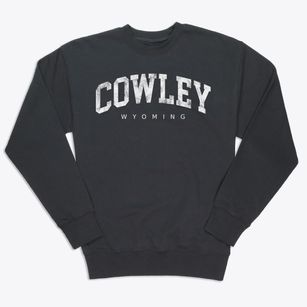 Cowley Wyoming Urban Vibe Premium Crewneck Sweatshirt
