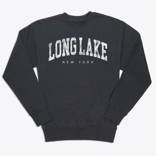 Long Lake New York Urban Vibe Premium Crewneck Sweatshirt