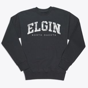 Elgin North Dakota Urban Vibe Premium Crewneck Sweatshirt