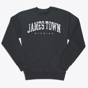 James Town Wyoming Urban Vibe Premium Crewneck Sweatshirt