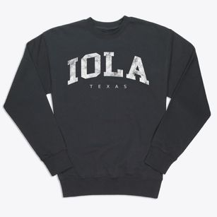 Iola Texas Urban Vibe Premium Crewneck Sweatshirt