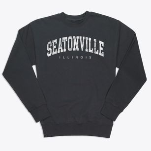 Seatonville Illinois Urban Vibe Premium Crewneck Sweatshirt