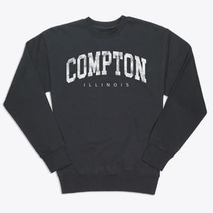 Compton Illinois Urban Vibe Premium Crewneck Sweatshirt