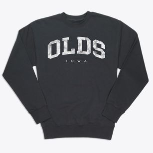 Olds Iowa Urban Vibe Premium Crewneck Sweatshirt