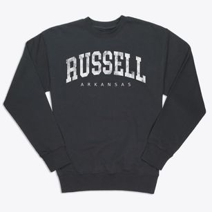 Russell Arkansas Urban Vibe Premium Crewneck Sweatshirt