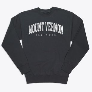 Mount Vernon Illinois Urban Vibe Premium Crewneck Sweatshirt