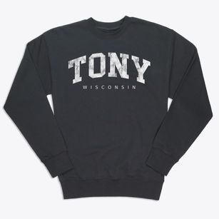 Tony Wisconsin Urban Vibe Premium Crewneck Sweatshirt