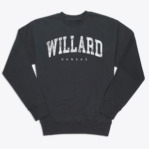 Willard Kansas Urban Vibe Premium Crewneck Sweatshirt