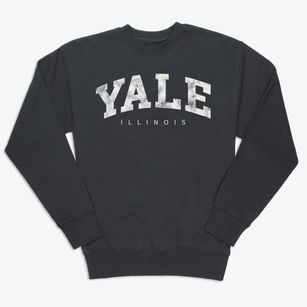 Yale Illinois Urban Vibe Premium Crewneck Sweatshirt