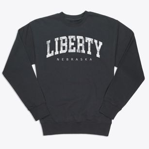 Liberty Nebraska Urban Vibe Premium Crewneck Sweatshirt