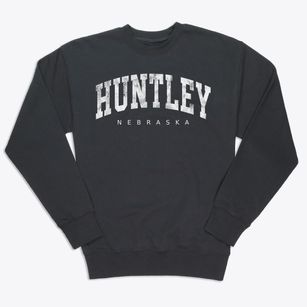 Huntley Nebraska Urban Vibe Premium Crewneck Sweatshirt