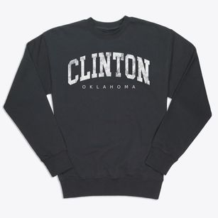 Clinton Oklahoma Urban Vibe Premium Crewneck Sweatshirt