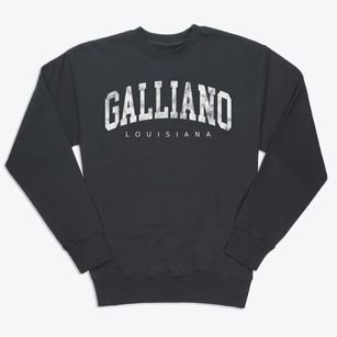 Galliano Louisiana Urban Vibe Premium Crewneck Sweatshirt