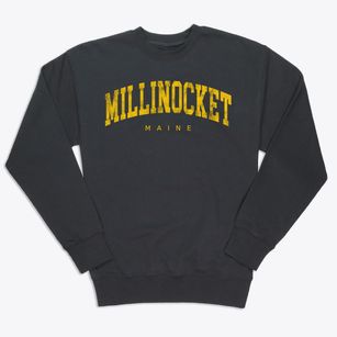 Millinocket Maine Urban Vibe Premium Crewneck Sweatshirt