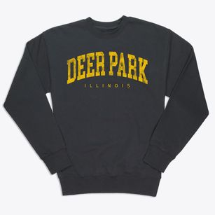 Deer Park Illinois Urban Vibe Premium Crewneck Sweatshirt