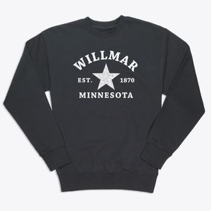 Willmar Minnesota Star Premium Crewneck Sweatshirt