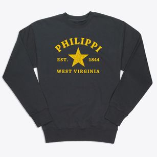 Philippi West Virginia Star Premium Crewneck Sweatshirt