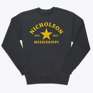 Nicholson Mississippi Star Premium Crewneck Sweatshirt