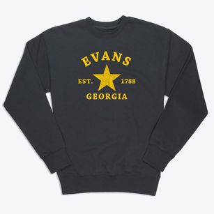 Evans Georgia Star Premium Crewneck Sweatshirt