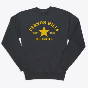 Vernon Hills Illinois Star Premium Crewneck Sweatshirt
