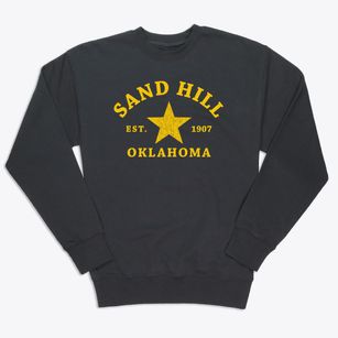 Sand Hill Oklahoma Star Premium Crewneck Sweatshirt
