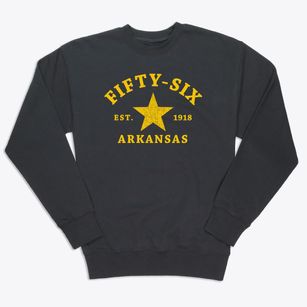 Fifty-six Arkansas Star Premium Crewneck Sweatshirt