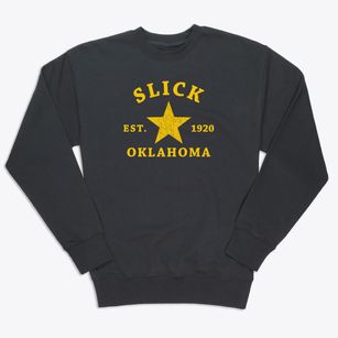 Slick Oklahoma Star Premium Crewneck Sweatshirt