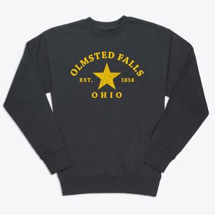 Olmsted Falls Ohio Star Premium Crewneck Sweatshirt