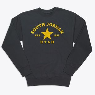 South Jordan Utah Star Premium Crewneck Sweatshirt
