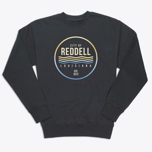 Reddell Louisiana Color Fade Premium Crewneck Sweatshirt
