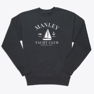 Manley Nebraska Yacht Club Premium Crewneck Sweatshirt