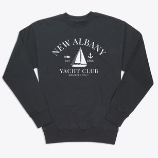New Albany Kansas Yacht Club Premium Crewneck Sweatshirt