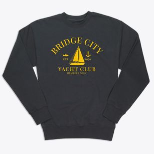 Bridge City Texas Yacht Club Premium Crewneck Sweatshirt