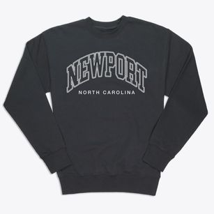 Newport North Carolina Inline Premium Crewneck Sweatshirt