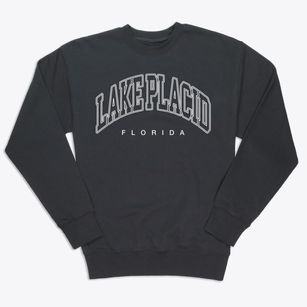 Lake Placid Florida Inline Premium Crewneck Sweatshirt