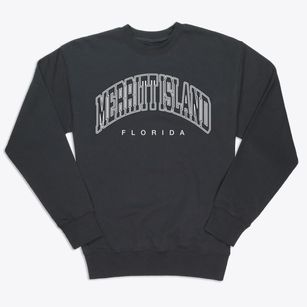 Merritt Island Florida Inline Premium Crewneck Sweatshirt
