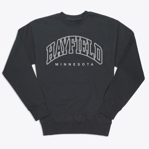 Hayfield Minnesota Inline Premium Crewneck Sweatshirt