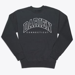 Darien Connecticut Inline Premium Crewneck Sweatshirt
