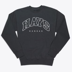 Hays Kansas Inline Premium Crewneck Sweatshirt