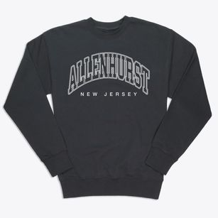 Allenhurst New Jersey Inline Premium Crewneck Sweatshirt