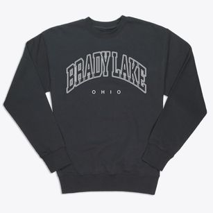 Brady Lake Ohio Inline Premium Crewneck Sweatshirt