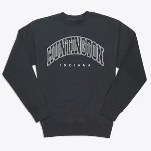 Huntington Indiana Inline Premium Crewneck Sweatshirt