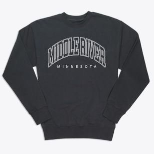 Middle River Minnesota Inline Premium Crewneck Sweatshirt