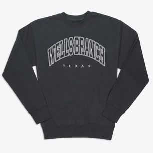 Wells Branch Texas Inline Premium Crewneck Sweatshirt