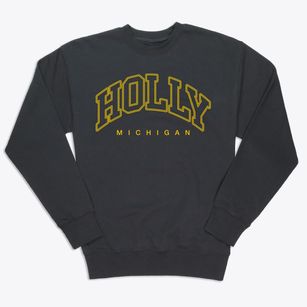 Holly Michigan Inline Premium Crewneck Sweatshirt
